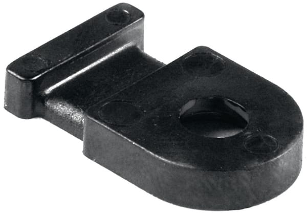 HELLERMANNTYTON Srl HEE151-28210 SUPPORTO FISSAGGIO A VITE 20.5X12.5 BK M