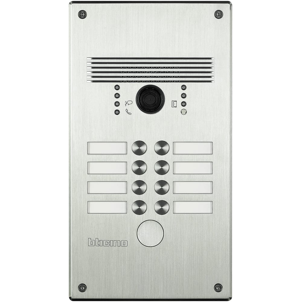 BTICINO BTI308002 Video-Turstation LINEA300 mit 8 Ruftaste