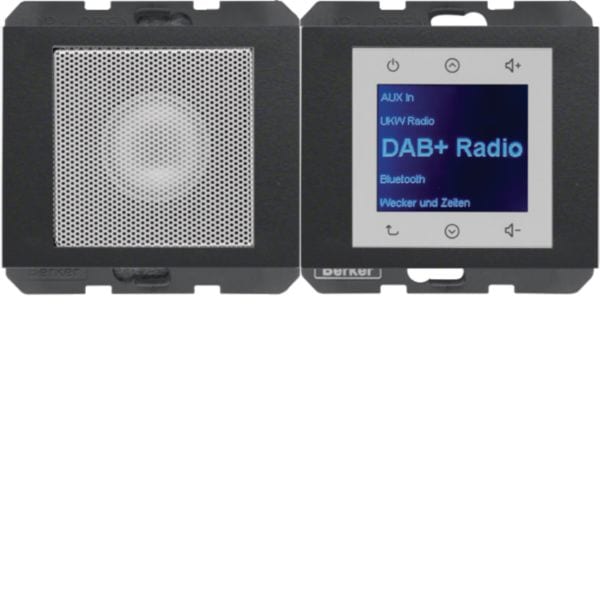 BERKER - BRK30807006 RADIO TOUCH+ALTOP. DAB+/BLE K.X ANTR.OP.