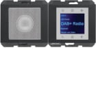 BERKER BRK30807006 RADIO TOUCH+ALTOP. DAB+/BLE K.X ANTR.OP.