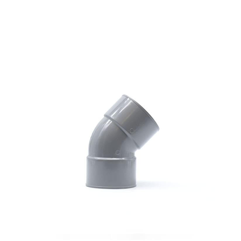 TECNOPLUS TNP3080.1 CURVA PVC 45GR FF DIAM. 80