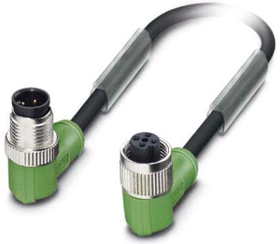 PHOENIX CONTACT - PHC1668726 SAC-4P-M12MR/0,6-PUR/M12FR CAVO SENSORE