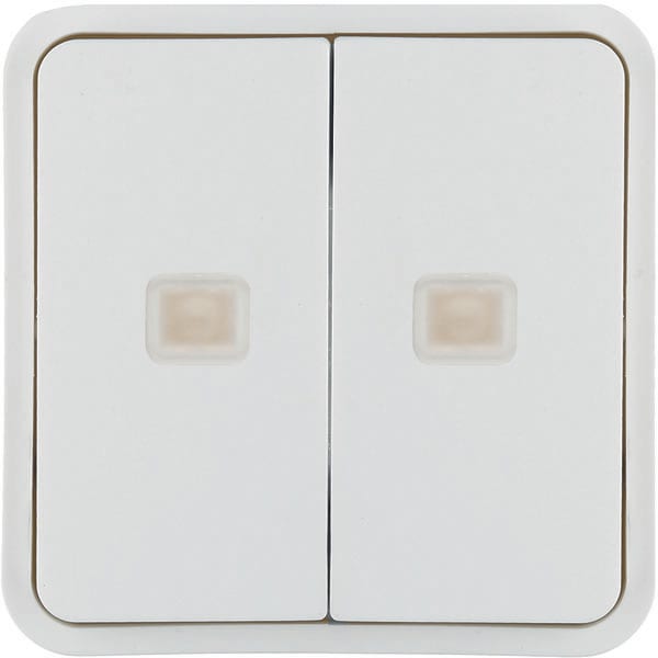 BERKER BRK30863552 BILANC. DOPPIO CON LENTI W.1 BIA.POLARE