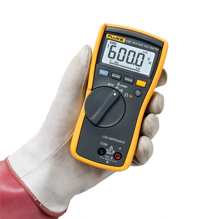 FLUKE ITALIA SRL FLK3088053 113 MULTIMETRO TRMS, 600V, AC/DC, 6000PT