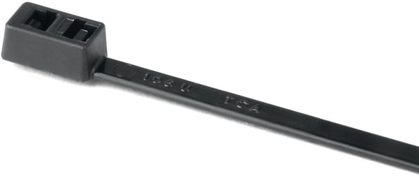 HELLERMANNTYTON Srl HEE117-05000 FASCETTA DOPPIA TESTA 210X4.7 NERO T50RD