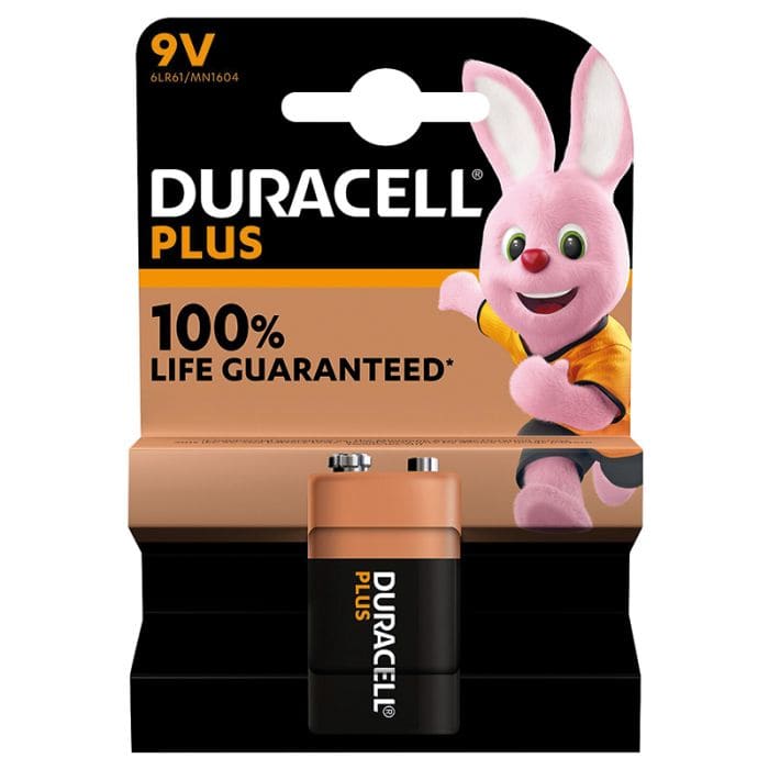 ELCART DISTRIBUTION - ERT302420000 PILA ALCALINA TRANS. 9 V DURACELL