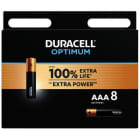 ELCART DISTRIBUTION ERT302541000 8 PZ PILE AAA DURACELL OPTIMUM