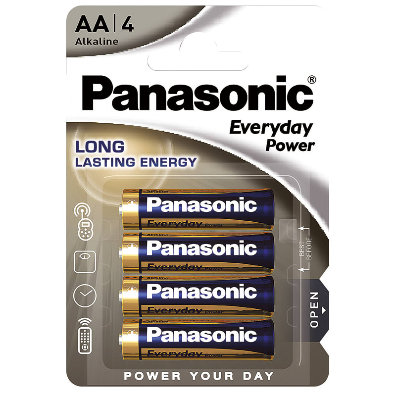 ELCART DISTRIBUTION ERT303020000 PILA AA EV.DAY PW PANASONIC BL.4