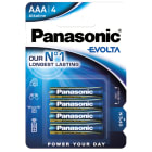 ELCART DISTRIBUTION ERT303045000 PILA AAA EVOLTA PANASONIC BL.4