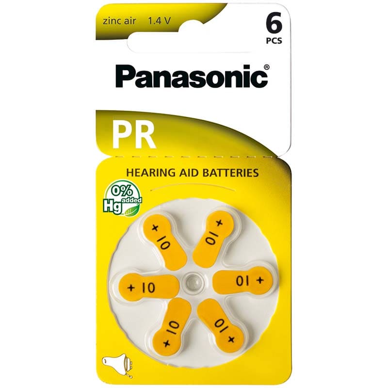 ELCART DISTRIBUTION - ERT303092000 PILA ZN-ARIA PANASONIC PR13 BL.6