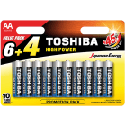ELCART DISTRIBUTION - ERT303526500 PILA AA HIGH POWER TOSHIBA BL.6+4