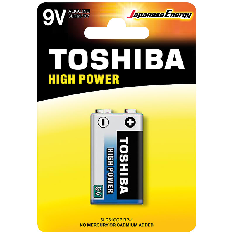 ELCART DISTRIBUTION - ERT303532000 PILA 9V HIGH POWER TOSHIBA BL.1