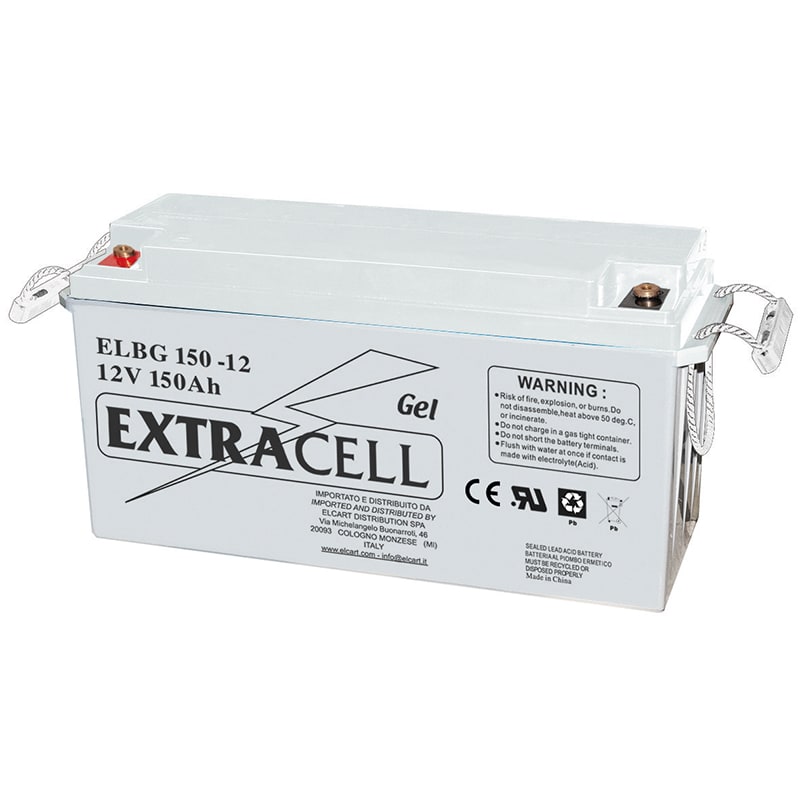 ELCART DISTRIBUTION - ERT300643000 BATTERIA RIC.PIOMBO GEL 12V 150AH