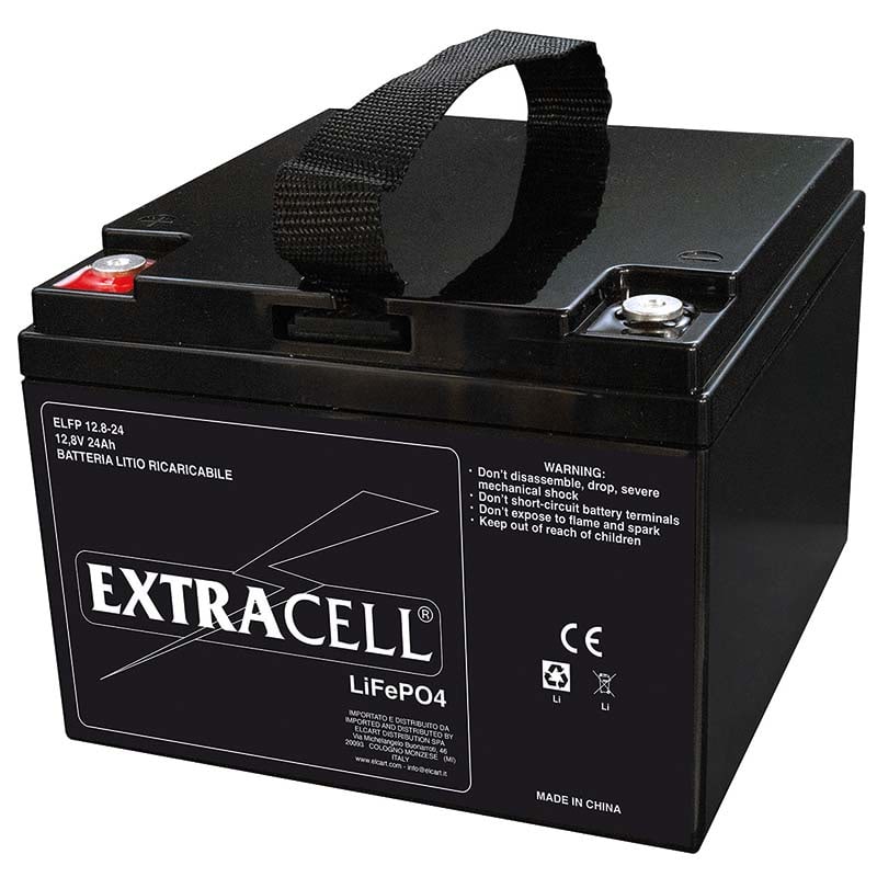 ELCART DISTRIBUTION ERT300653000 BAT.EXTRACELL LIFEPO4 12.8V 24AH