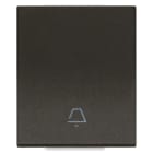 VIMAR SPA VIW31000.2CG TASTO 2M ALLIN. SIMBOLO CAMPANELLO NERO
