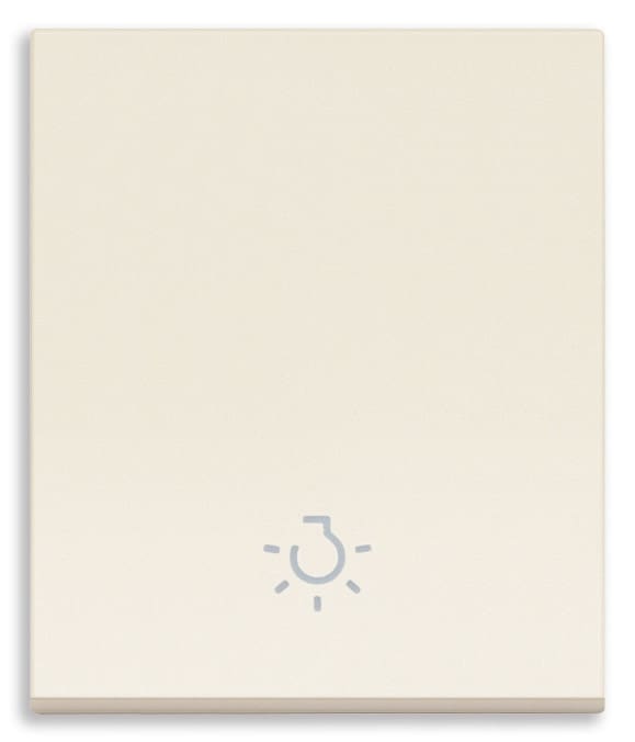 VIMAR SPA - VIW31000.2LC Tasto 2M allineato simbolo luce canapa