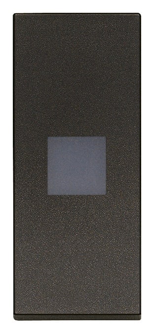 VIMAR SPA VIW31000.DG TASTO 1M ALLINEATO CON DIFFUSORE NERO