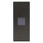 VIMAR SPA VIW31000.DG TASTO 1M ALLINEATO CON DIFFUSORE NERO