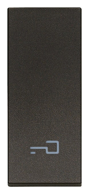 VIMAR SPA VIW31000.PG TASTO 1M ALLINEATO SIMBOLO CHIAVE NERO
