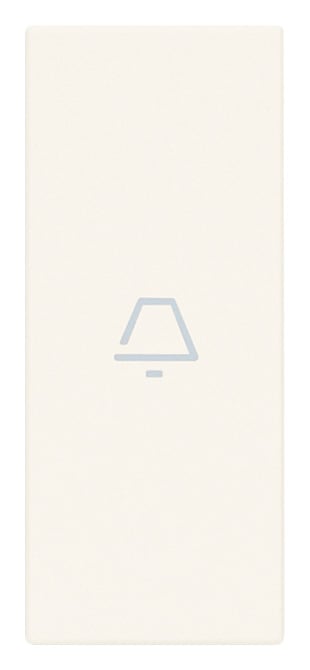 VIMAR SPA - VIW31000A.CB TASTO 1M ASSIALE SIMB. CAMPANELLO BIANCO