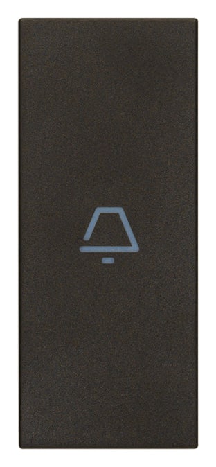 VIMAR SPA VIW31000A.CG TASTO 1M ASSIALE SIMBOLO CAMPANELLO NERO
