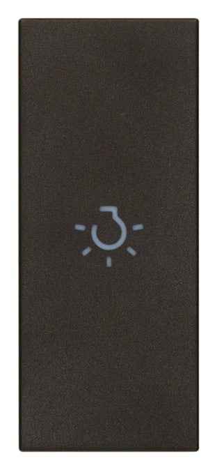 VIMAR SPA VIW31000A.LG TASTO 1M ASSIALE SIMBOLO LUCE NERO