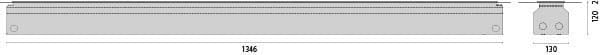 PERFORMANCE IN LIGHT - PRI310425 RECESSED BOX L1346 STRIP SQ. INGROUND