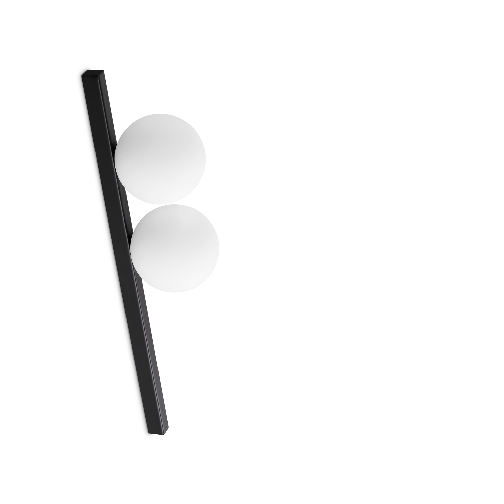 IDEAL LUX SRL IUX310671 BINOMIO PL2 NERO