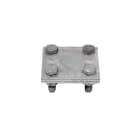 JUPITER SATI - JUP3110552 Morsetto a croce per piatto 30x30 in acciaio zincato a caldo tipo leggero senza piastra intermedia