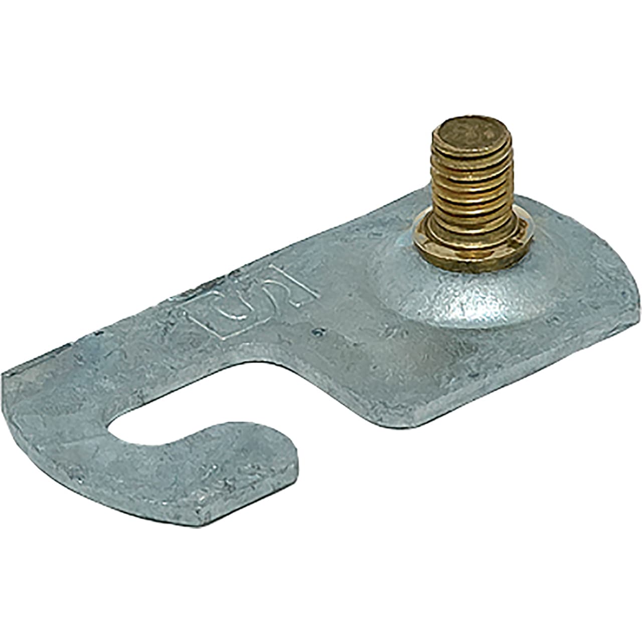 JUPITER SATI - JUP3111323 Supporto per tetti ondulati in acciaio zincato a caldo dimensioni 62x30x3 mm perno filetttato M8