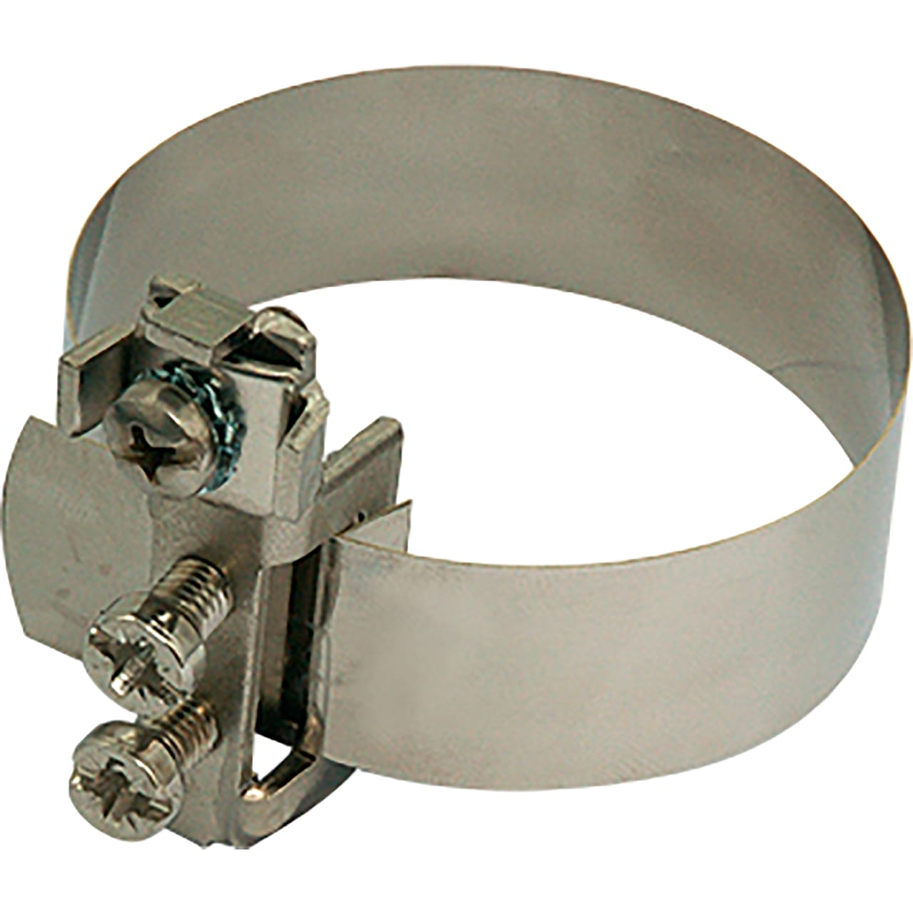 JUPITER SATI - JUP3111742 Fascetta in ottone nichelato lunghezza 235 mm per tubi diametro 3/8 - 1 1/2 pollici