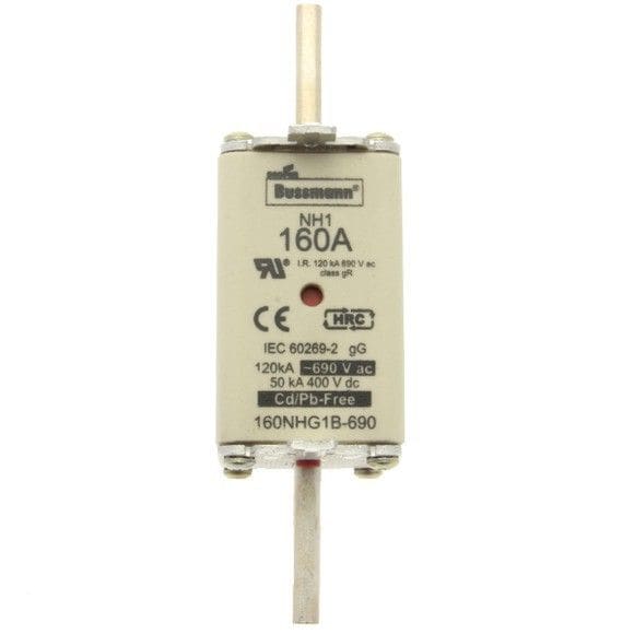 EATON EAO160NHG1B-690 160NHG1B-690 NH1, GG-GL, 160A, 690VAC, P