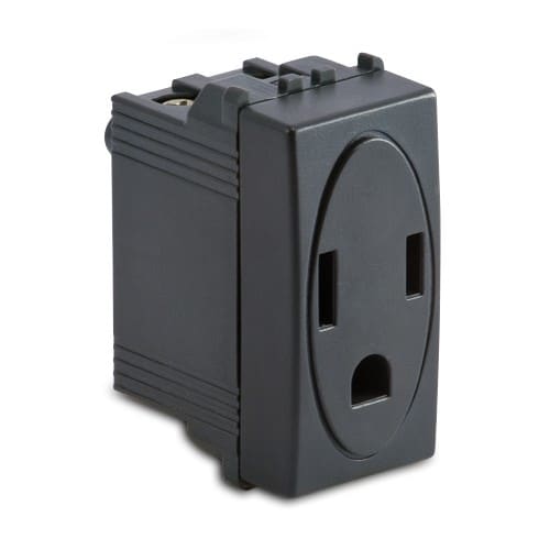 MASTER SRL MST31186 MODO PRESA 2P+T 15A 127V GRIGIA