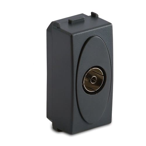 MASTER SRL MST31254 MODO PRESA TV 9,5MM FINALE GRIGIO