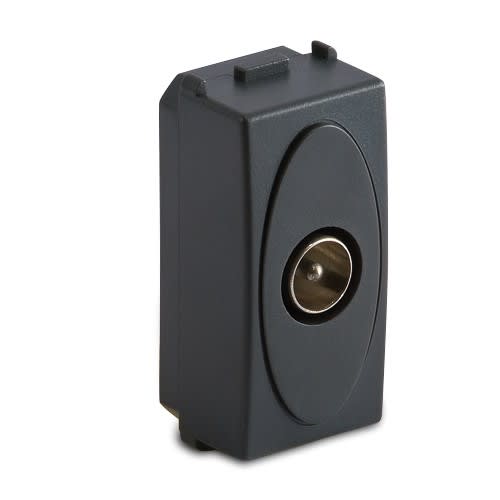 MASTER SRL - MST31265 MODO PRESA COAX IEC MASCHIO GRIGIO