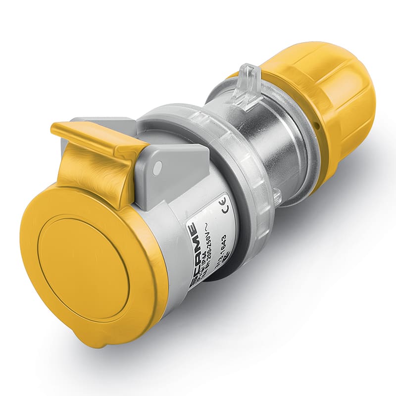 SCAME PARRE SPA SCA313.1640.TR PRESA MOBILE 2P+T IP44 16A 4H 100-130V