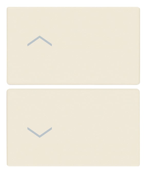 VIMAR SPA - VIW31480.2FC Due mezzi tasti 2M simboli frecce canapa