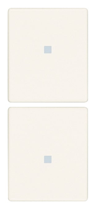 VIMAR SPA - VIW31480.B Due mezzi tasti 1M neutro pers. Bianco