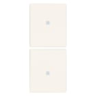 VIMAR SPA - VIW31480.B Due mezzi tasti 1M neutro pers. Bianco