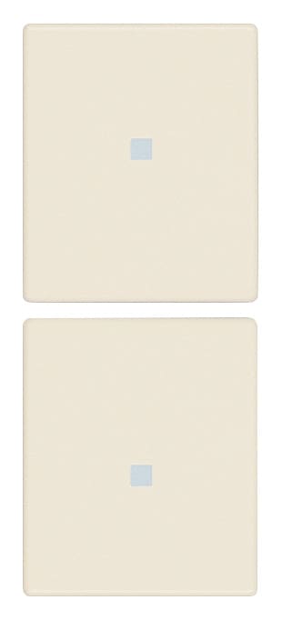 VIMAR SPA - VIW31480.C Due mezzi tasti 1M neutro pers. canapa