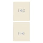 VIMAR SPA - VIW31480.VC Due mezzi tasti 1M ON/OFF volume canapa