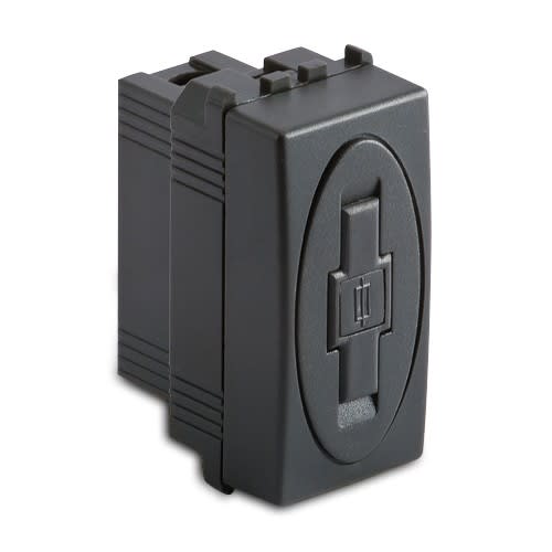 MASTER SRL - MST31555 MODO PORTAFUSIBILE 5X20MM MAX10A GRIGI