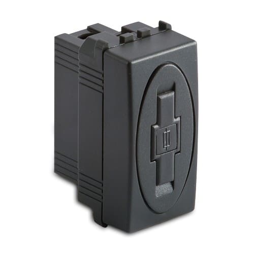 MASTER SRL - MST31555 MODO PORTAFUSIBILE 5X20MM MAX10A GRIGI