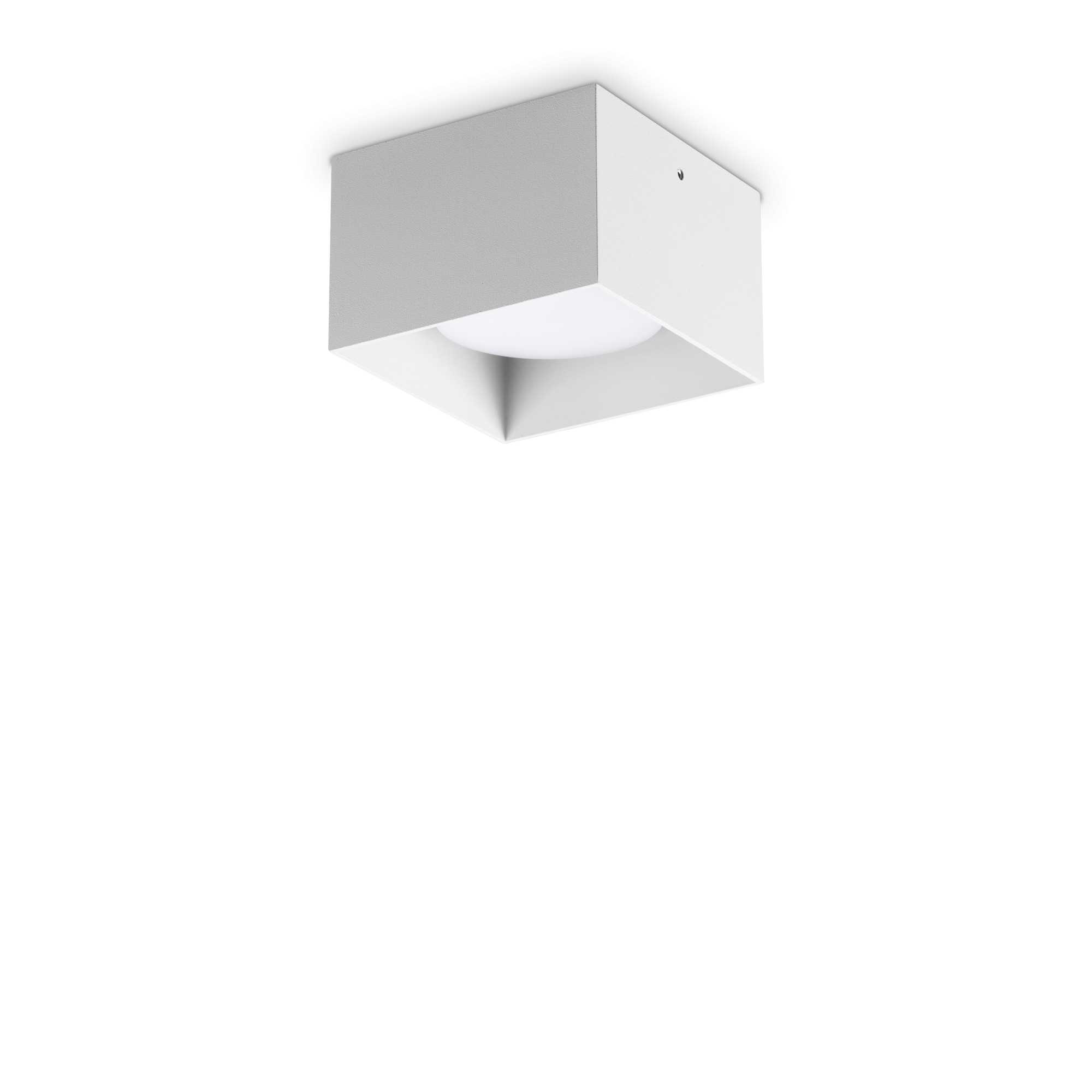 IDEAL LUX SRL - IUX317489 SPIKE PL1 SQUARE BIANCO