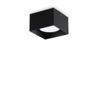 IDEAL LUX SRL - IUX317496 SPIKE PL1 SQUARE NERO