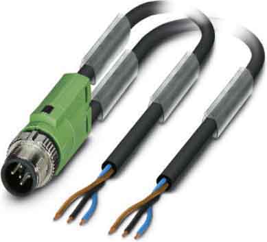 PHOENIX CONTACT - PHC1524239 SAC-3P-Y/2X10,0-PUR SCO CAVO SENSORE