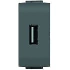 4 BOX SRL - 4BX4B.G12.USB USB 2.1 GEWISS CHORUS NERA