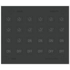 VIMAR SPA - VIW32090.PG FOGLIO ETICHETTE XT 1M PERS. NERO