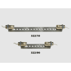 LAMPO LIGHTING TECHN - LMO322/90 COPPIA PORTALAMPADE ALOGENO R7S