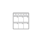 COMELIT GROUP SPA - COE3256/VAE/PW CASELLARIO POSTCOM PW, 6 CAS.POST. VERT,